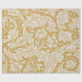 William Morris Bachelor's Button Bloem Klassiek Cadeaupapier (Vlak)
