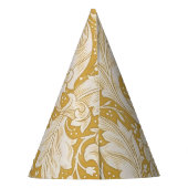 William Morris Bachelor's Button Bloem Klassiek Feesthoedjes (Achterkant)