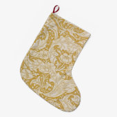 William Morris Bachelor's Button Bloem Klassiek Grote Kerstsok (Voorkant (Hangend))