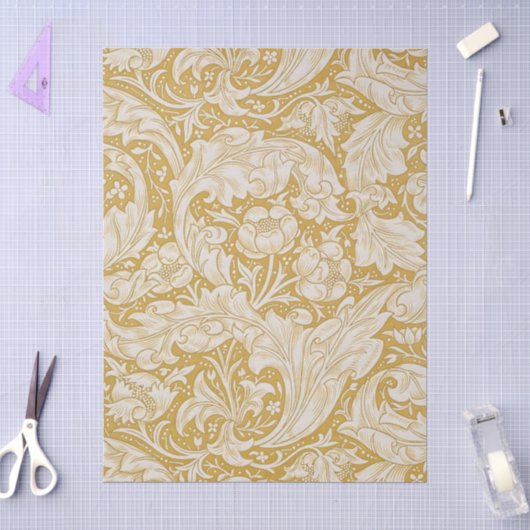 William Morris Bachelor's Button Bloem Klassiek Tissuepapier (Craft)