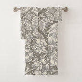 William Morris Bachelor's Button Bloemenbot Bad Handdoek (Insitu)