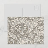 William Morris Bachelor's Button Bloemenbot Briefkaart (Voorkant / Achterkant)