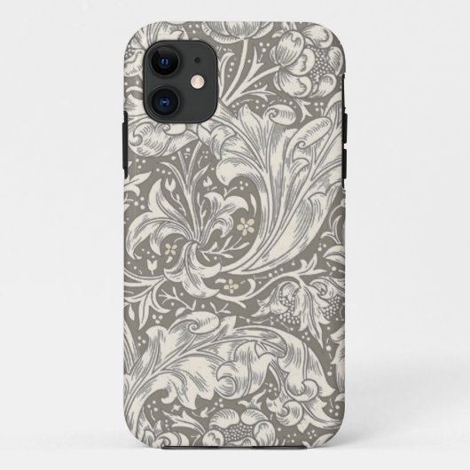 William Morris Bachelor's Button Bloemenbot Case-Mate iPhone Case (Achterkant)