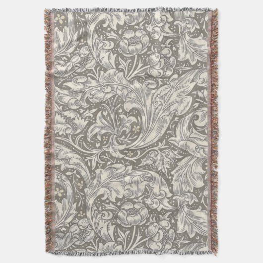 William Morris Bachelor's Button Bloemenbot Deken (Voorkant Verticaal)