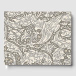 William Morris Bachelor's Button Bloemenbot Gastenboek<br><div class="desc">Dit elegante oude wereld rijke bloemkunstontwerp is het William Morris Bachelor's Button,  een klassiek behangontwerp uit 1892 gemaakt door William Morris voor zijn lijn van Engels bloembehang.</div>