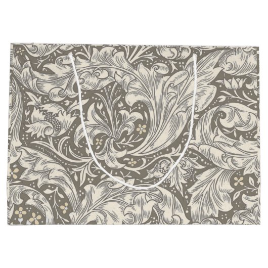 William Morris Bachelor's Button Bloemenbot Groot Cadeauzakje (Achterkant)