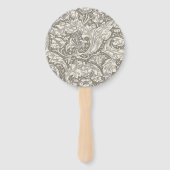 William Morris Bachelor's Button Bloemenbot Handwaaier (Voorkant)