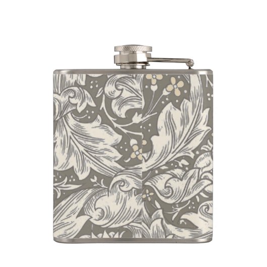 William Morris Bachelor's Button Bloemenbot Heupfles (Achterkant)