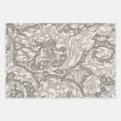 William Morris Bachelor's Button Bloemenbot Inpakpapier Vel (Voorkant)