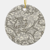 William Morris Bachelor's Button Bloemenbot Keramisch Ornament (Voorkant)