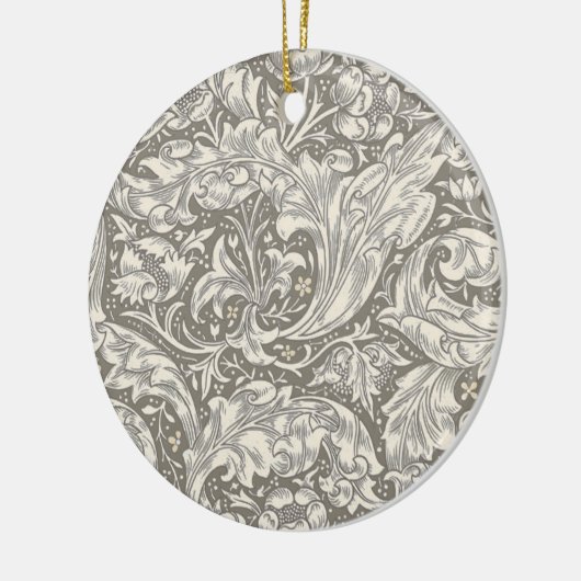 William Morris Bachelor's Button Bloemenbot Keramisch Ornament (Links)