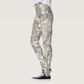 William Morris Bachelor's Button Bloemenbot Leggings (Links)