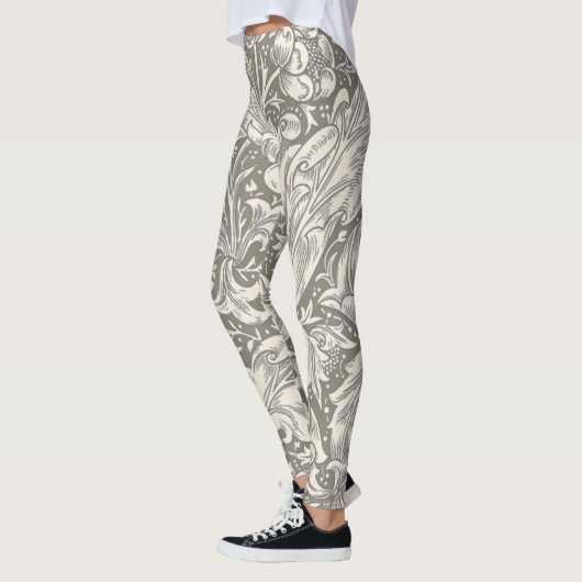 William Morris Bachelor's Button Bloemenbot Leggings (Links)