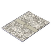 William Morris Bachelor's Button Bloemenbot Notitieboek (Linkerzijde)