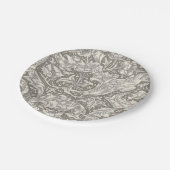 William Morris Bachelor's Button Bloemenbot Papieren Bordje (Gekanteld)