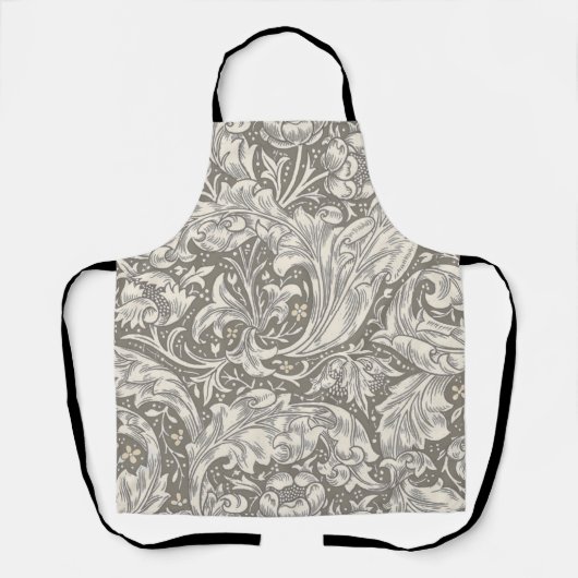 William Morris Bachelor's Button Bloemenbot Schort (Voorkant)