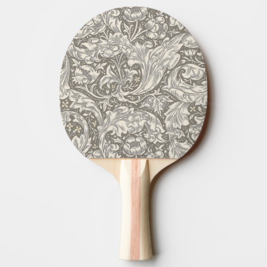 William Morris Bachelor's Button Bloemenbot Tafeltennisbatje (Achterkant)