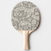 William Morris Bachelor's Button Bloemenbot Tafeltennisbatje (Voorkant)