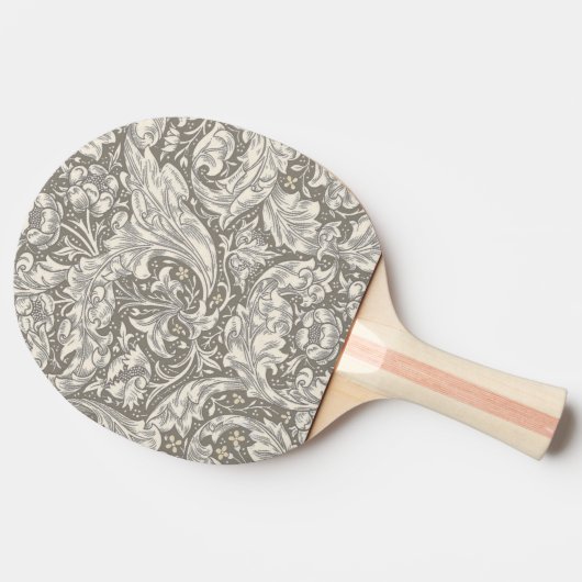 William Morris Bachelor's Button Bloemenbot Tafeltennisbatje (Zijkant)