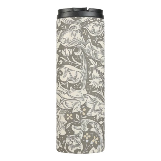 William Morris Bachelor's Button Bloemenbot Thermosbeker (Achterkant)