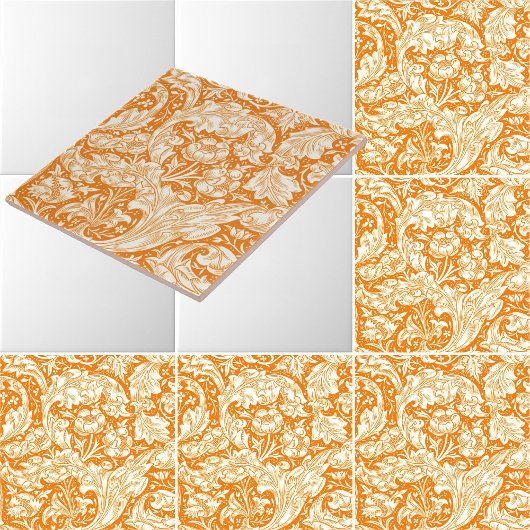 William Morris  Bachelor's Button Pattern Tegeltje