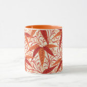 William Morris Bamboo Print, Mandarijns Oranje Mok (Midden)