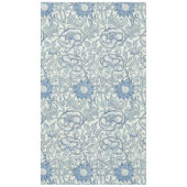 William Morris Beauful-bloempatroon, blauw, roos Tafelkleed (Voorkant)
