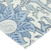 William Morris Beauful-bloempatroon, blauw, roos Tafelkleed (Gekanteld)