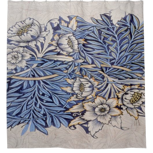 William Morris Beauveau design, vinta Douchegordijn (Voorkant)