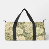 William Morris Beige Floral Gym Dames Tas (Voorkant)
