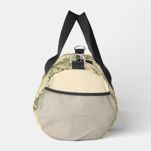 William Morris Beige Floral Gym Dames Tas (Rechts)