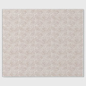 William Morris Beige Floral Larkspur Pattern Cadeaupapier (Vlak)