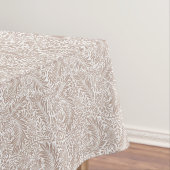 William Morris Beige Larkspur Pattern Tafelkleed (Voorbeeld)