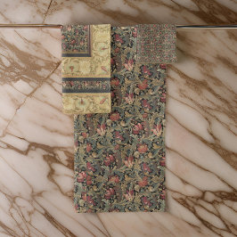 William * Morris  Beige Olive Bad Handdoek
