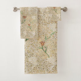 William * Morris Beige  Tulp Bad Handdoek