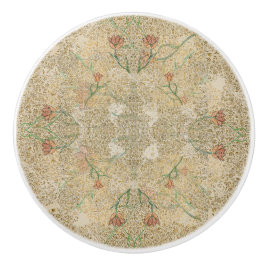 William * Morris Beige Vintage Tulp II Keramische Knop