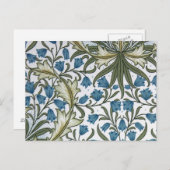William Morris bell flower harebell Briefkaart (Voorkant / Achterkant)