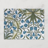 William Morris bell flower harebell Briefkaart (Voorkant)