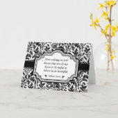 William Morris beroemde citaat mooie huizen Kaart (Gele Bloem)