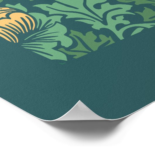 William Morris 'Bird and Anemone Chintz' Poster (Hoek)