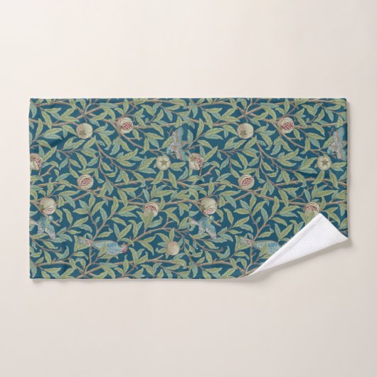 William Morris "Bird and Pomegranate"  Bad Handdoek (Handdoek)