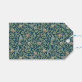 William Morris "Bird and Pomegranate"  Cadeaulabel (Voorkant (Horizontaal))