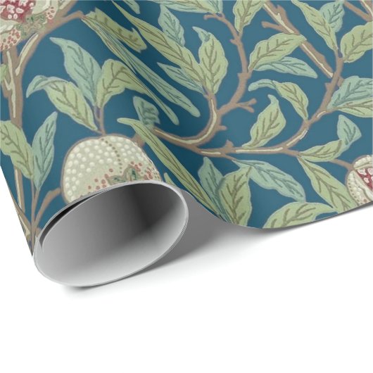 William Morris "Bird and Pomegranate"  Cadeaupapier (Rol Hoek)