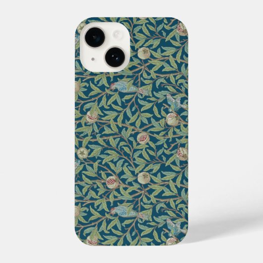 William Morris "Bird and Pomegranate"  iPhone Hoesje (Achterkant)