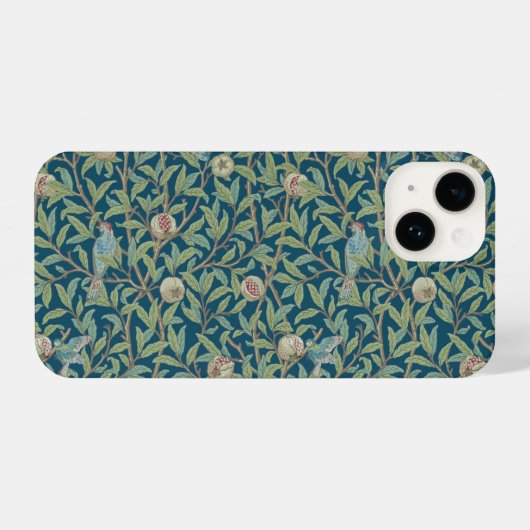 William Morris "Bird and Pomegranate"  iPhone Hoesje (Achterkant horizontaal)