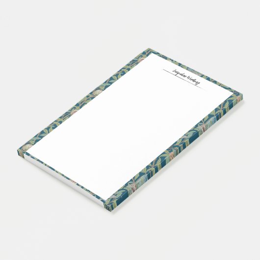 William Morris "Bird and Pomegranate" Stationery Post-it® Notes (Schuin)