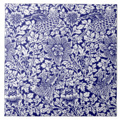 William Morris  Bird & Anemone Pattern Tegeltje (Voorkant)