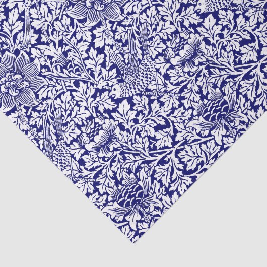 William Morris  Bird & Anemone Pattern Tissuepapier (Detail)