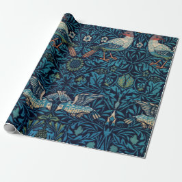 William Morris bird art Cadeaupapier