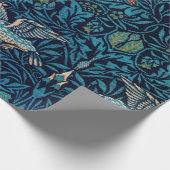 William Morris bird art Cadeaupapier (Hoek)